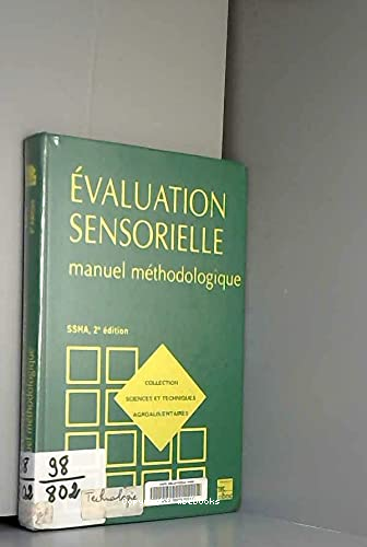 Evaluation sensorielle : manuel méthodologique