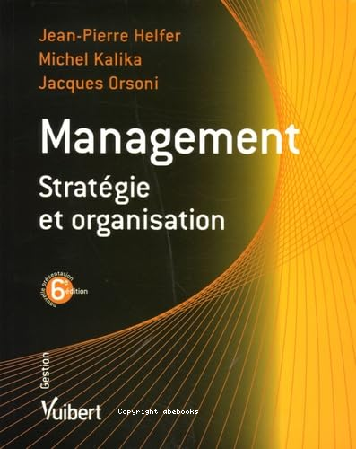 Management stratégie et organisation
