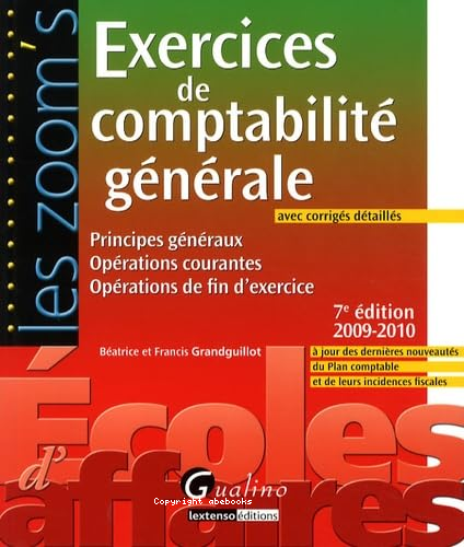 Exercices de comptabilité générale