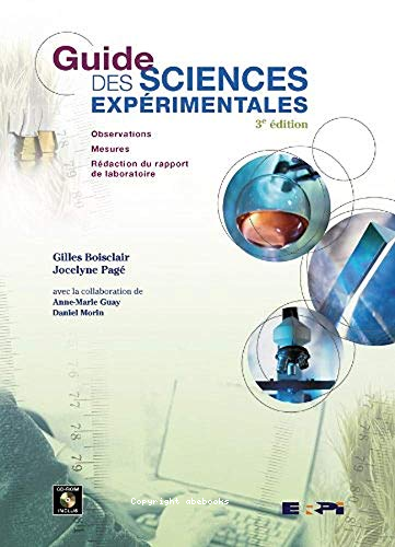 Guide des sciences expérimentales 3e édition
