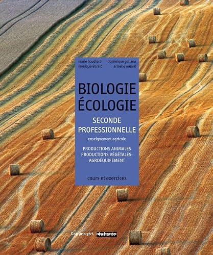 Biologie écologie seconde professionnelle