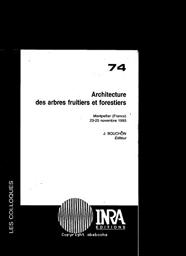Architecture des arbres fruitiers et forestiers