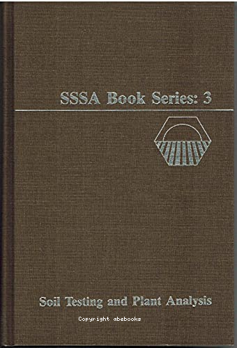 Soil testing and plant analysis third Edition