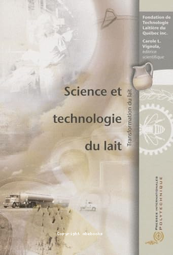 Sciences et technologie du lait : transformation du lait