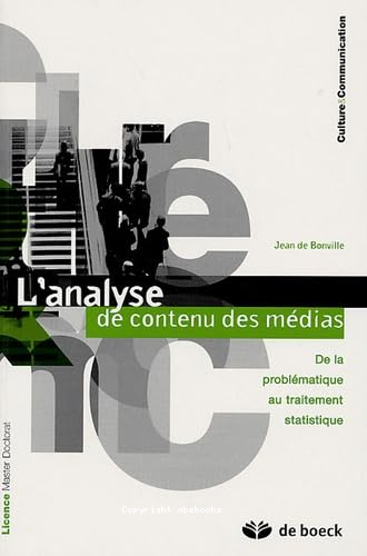 L'analyse de contenu des médias : de la problématique au traitement statistique