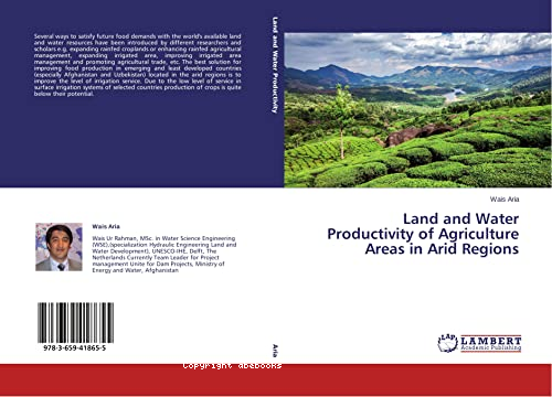 Land and water productivity of agriculture areas in arid regions