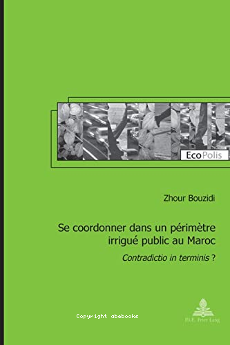 se coordonner dans un périmètre irrigué public au maroc