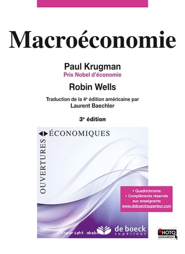 macroéconomie 3ed