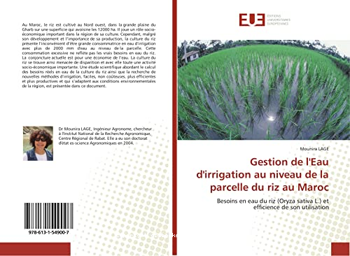 Gestion de l'eau d'irrigation au niveau de la parcelle du riz au Maroc
