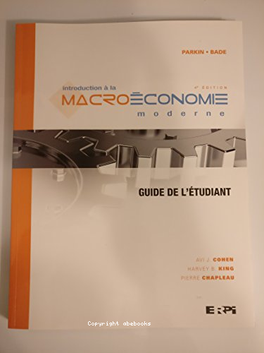 Introduction à la macroéconomie moderne 4e édition