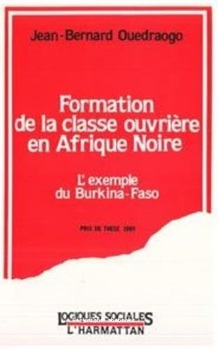 Formation de la classe ouvrière en Afrique noire