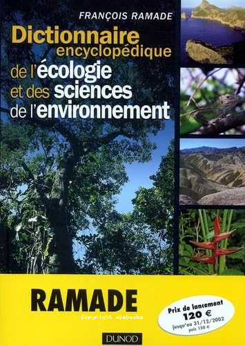 Dictionnaire encyclopédique de l écologie et des sciences de l environnement
