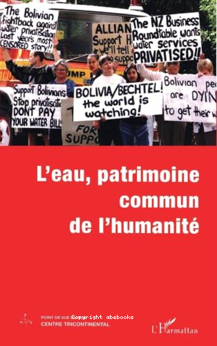 L eau, patrimoine commun de l humanité