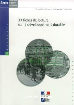 33 fiches de lecture sur le développement durable
