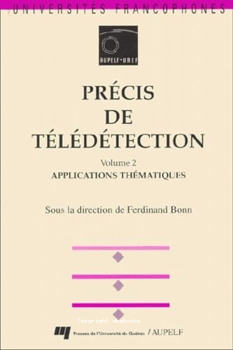 Précis de télédétection : applications thématiques Volume 2