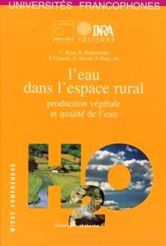L'eau dans l'espace rural : production végétale et qualité de l'eau