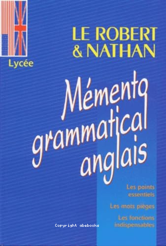 Mémento grammatical anglais