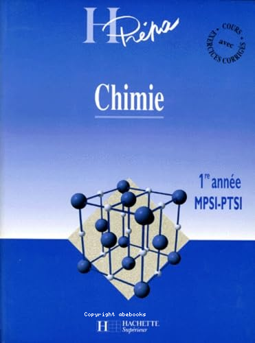 Chimie : 1re année MPSI-PTSI