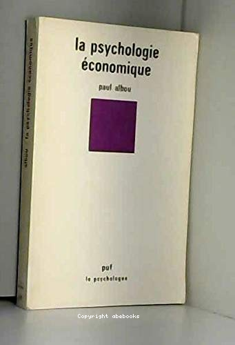 La psychologie économique