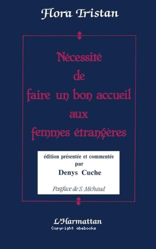 Nécessité de faire un bon accueil aux femmes étrangères