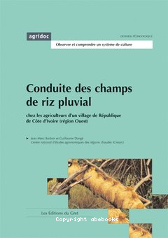 Conduite des champs de riz pluvial